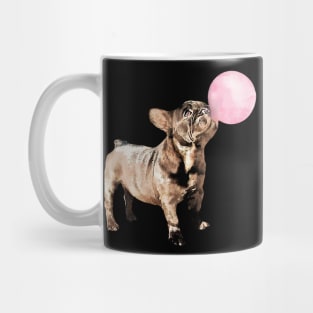French bulldog funny bubble gum Mug